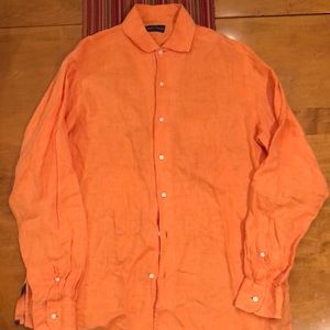 Ralph Lauren Purple Label Linen Shirt - Size L